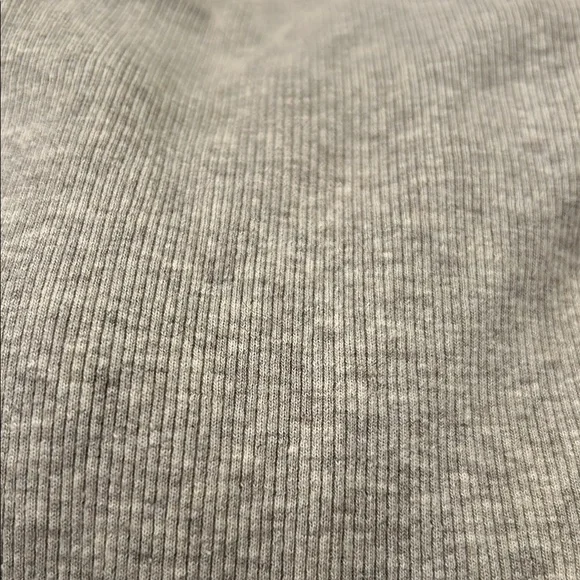 Ann Taylor Factory Tan Ribbed Short Sleeve Top for Women - Picture 8 of 8